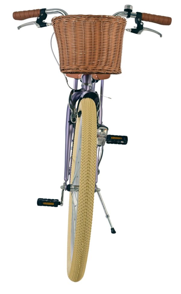 Volare Blossom Kinderfiets – Meisjes – 26 inch – Paars – Twee handremmen