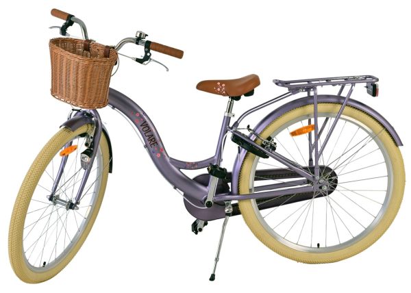 Volare Blossom Kinderfiets – Meisjes – 26 inch – Paars – Twee handremmen