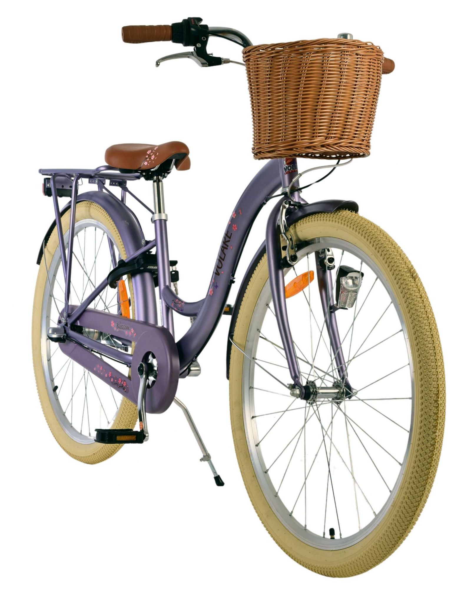 Volare Blossom Kinderfiets – Meisjes – 26 inch – Paars – Nexus 3 versnellingen Volare Blossom Kinderfiets – Meisjes – 26 inch – Paars – Nexus 3 versnellingen
