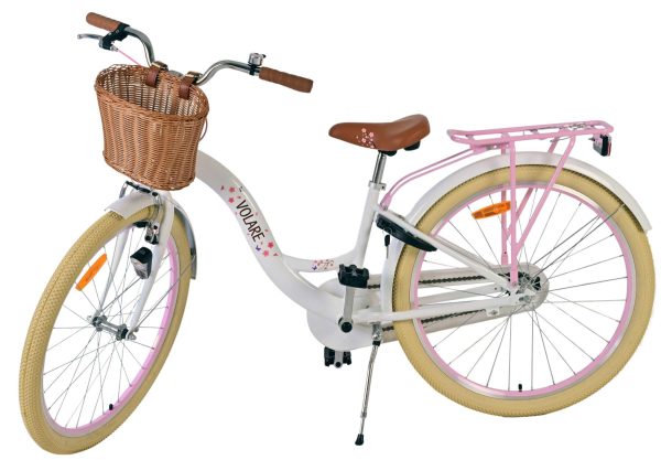 Volare Blossom Kinderfiets – Meisjes – 26 inch – Wit