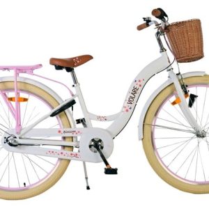 Volare Blossom Kinderfiets – Meisjes – 26 inch – Wit – Nexus 3 versnellingen