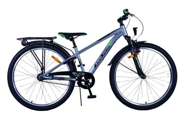 Volare Cross Kinderfiets – Jongens – 26 inch – donker Grijs – 3 Versnellingen