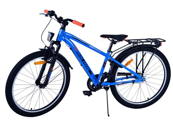 Volare Cross Kinderfiets – Jongens – 24 inch – Blauw – 3 versnellingen