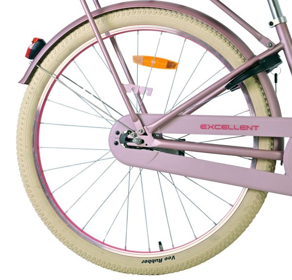 Volare Excellent Kinderfiets – Meisjes – 26 inch – Mat Roze