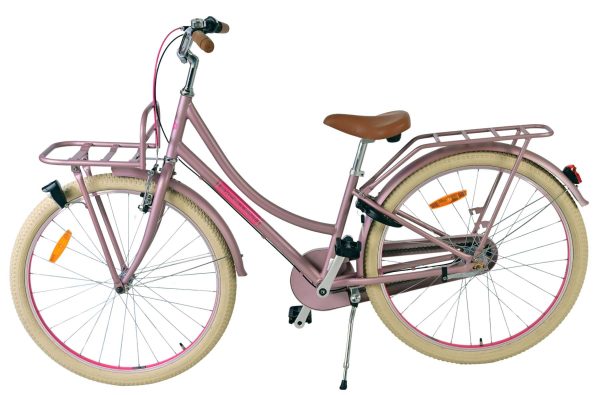 Volare Excellent Kinderfiets – Meisjes – 26 inch – Mat Roze – 3 versnellingen