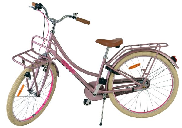Volare Excellent Kinderfiets – Meisjes – 26 inch – Mat Roze – 3 versnellingen