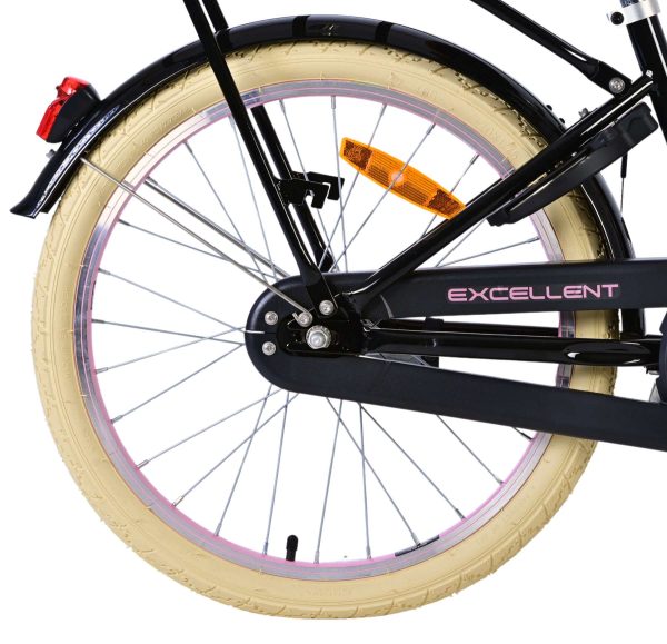 Volare Excellent Kinderfiets – Meisjes – 20 inch – Zwart