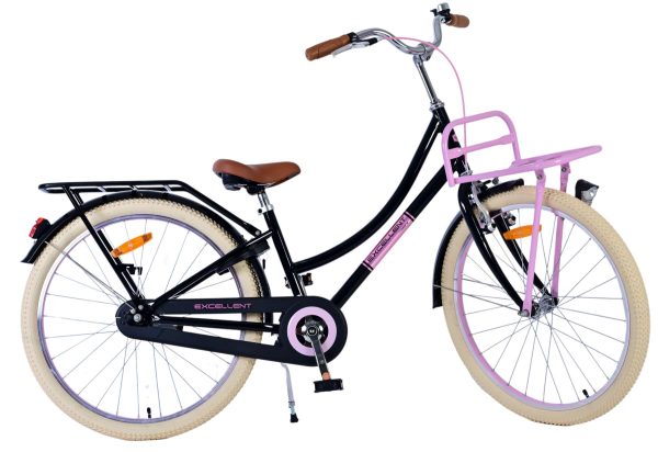Volare Excellent Kinderfiets – Meisjes – 24 inch – Zwart