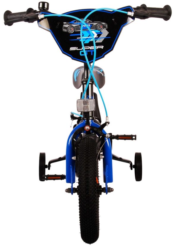 Volare Super GT Kinderfiets – Jongens – 12 inch – Blauw – Twee handremmen