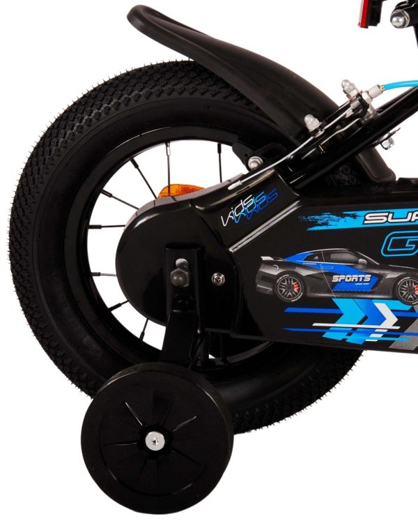 Volare Super GT Kinderfiets – Jongens – 12 inch – Blauw – Twee handremmen