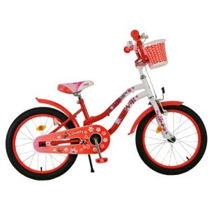 Volare Lovely Kinderfiets – Meisjes – 18 inch – Roze Wit