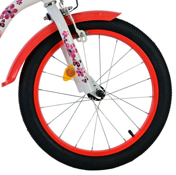Volare Lovely Kinderfiets – Meisjes – 18 inch – Roze Wit