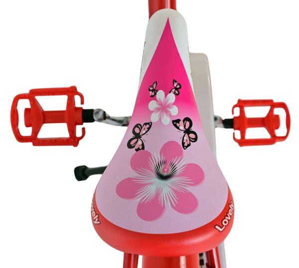 Volare Lovely Kinderfiets – Meisjes – 18 inch – Roze Wit