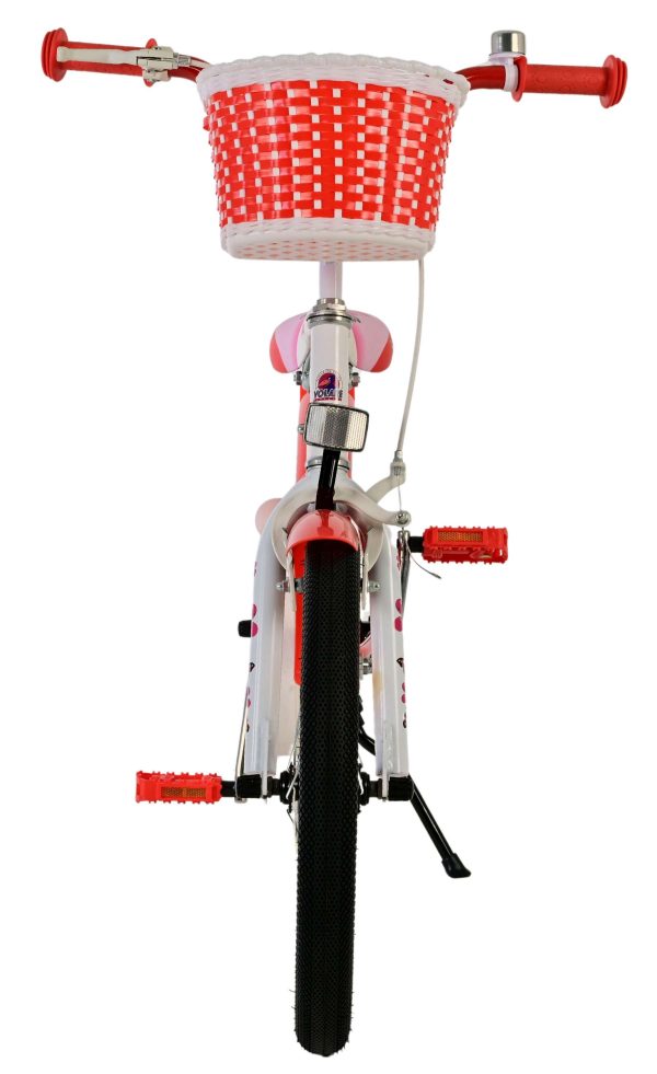 Volare Lovely Kinderfiets – Meisjes – 18 inch – Roze Wit