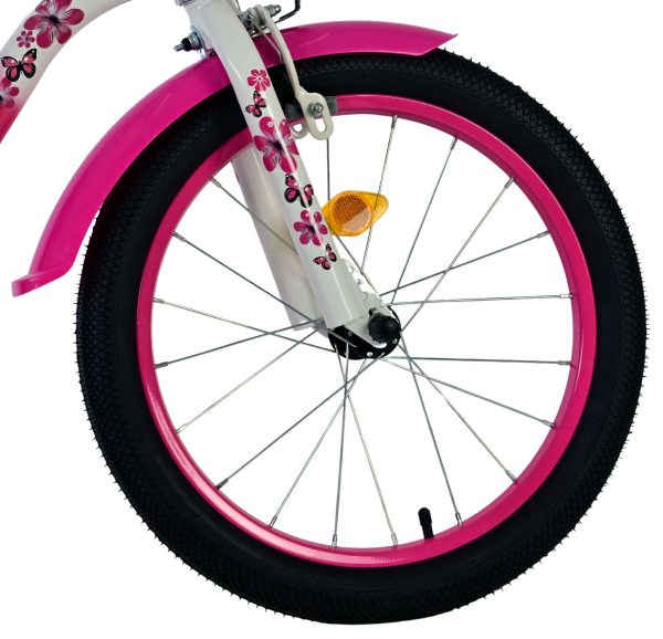 Volare Lovely Kinderfiets – Meisjes – 18 inch – Roze Wit