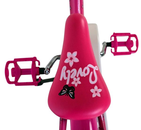 Volare Lovely Kinderfiets – Meisjes – 18 inch – Roze Wit