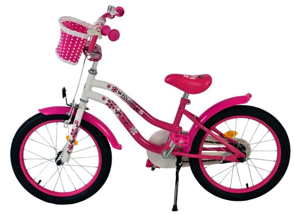 Volare Lovely Kinderfiets – Meisjes – 18 inch – Roze Wit