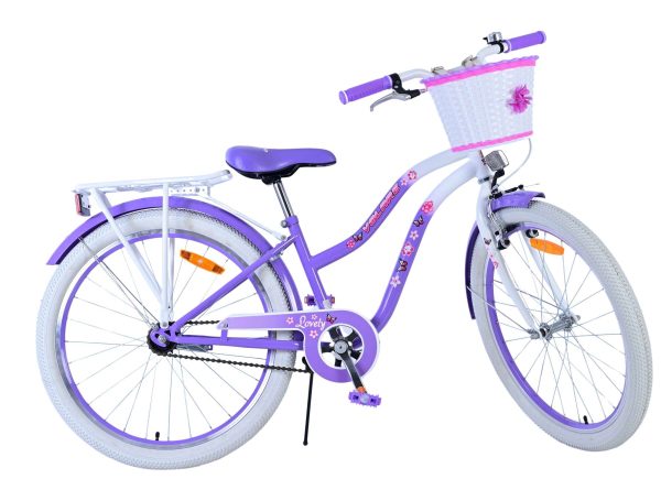 Volare Lovely Kinderfiets – Meisjes – 24 inch – Paars