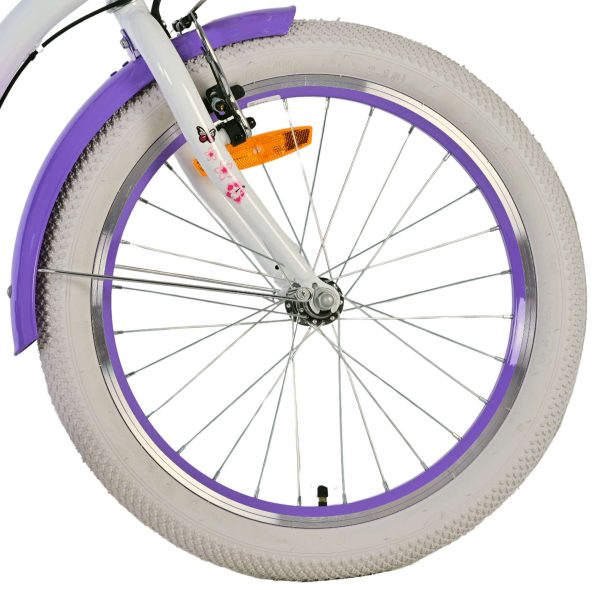 Volare Lovely Kinderfiets – Meisjes – 20 inch – Paars – 3 versnellingen