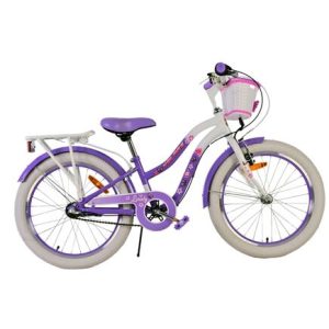 Volare Lovely Kinderfiets – Meisjes – 20 inch – Paars – 3 versnellingen