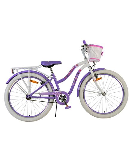 Volare Lovely Kinderfiets – Meisjes – 24 inch – Paars – Twee handremmen