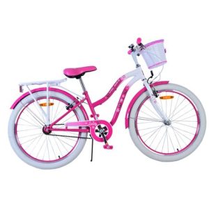 Volare Lovely Kinderfiets – Meisjes – 24 inch – Roze – Twee handremmen
