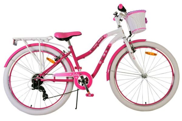 Volare Lovely Kinderfiets – Meisjes – 26 inch – Roze – 7 speed