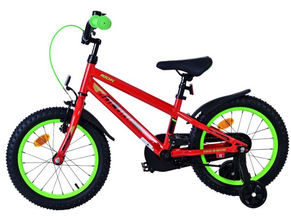 Volare Rocky Kinderfiets – Jongens – 16 inch – Rood