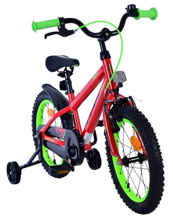 Volare Rocky Kinderfiets – Jongens – 16 inch – Rood