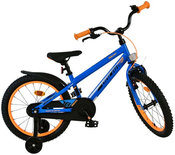 Volare Rocky Kinderfiets – Jongens – 18 inch – Blauw