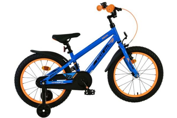 Volare Rocky Kinderfiets – Jongens – 18 inch – Blauw