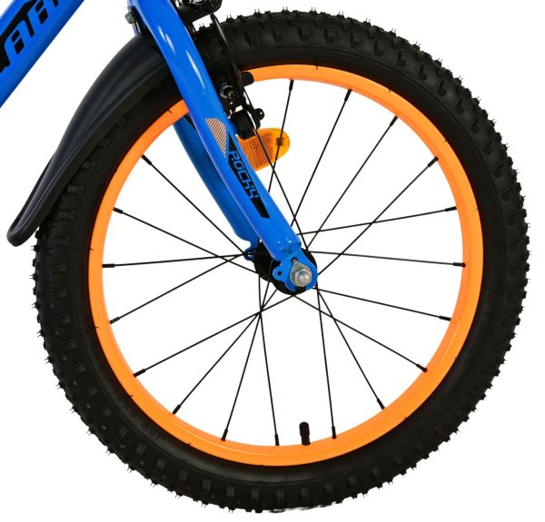 Volare Rocky Kinderfiets – Jongens – 18 inch – Blauw