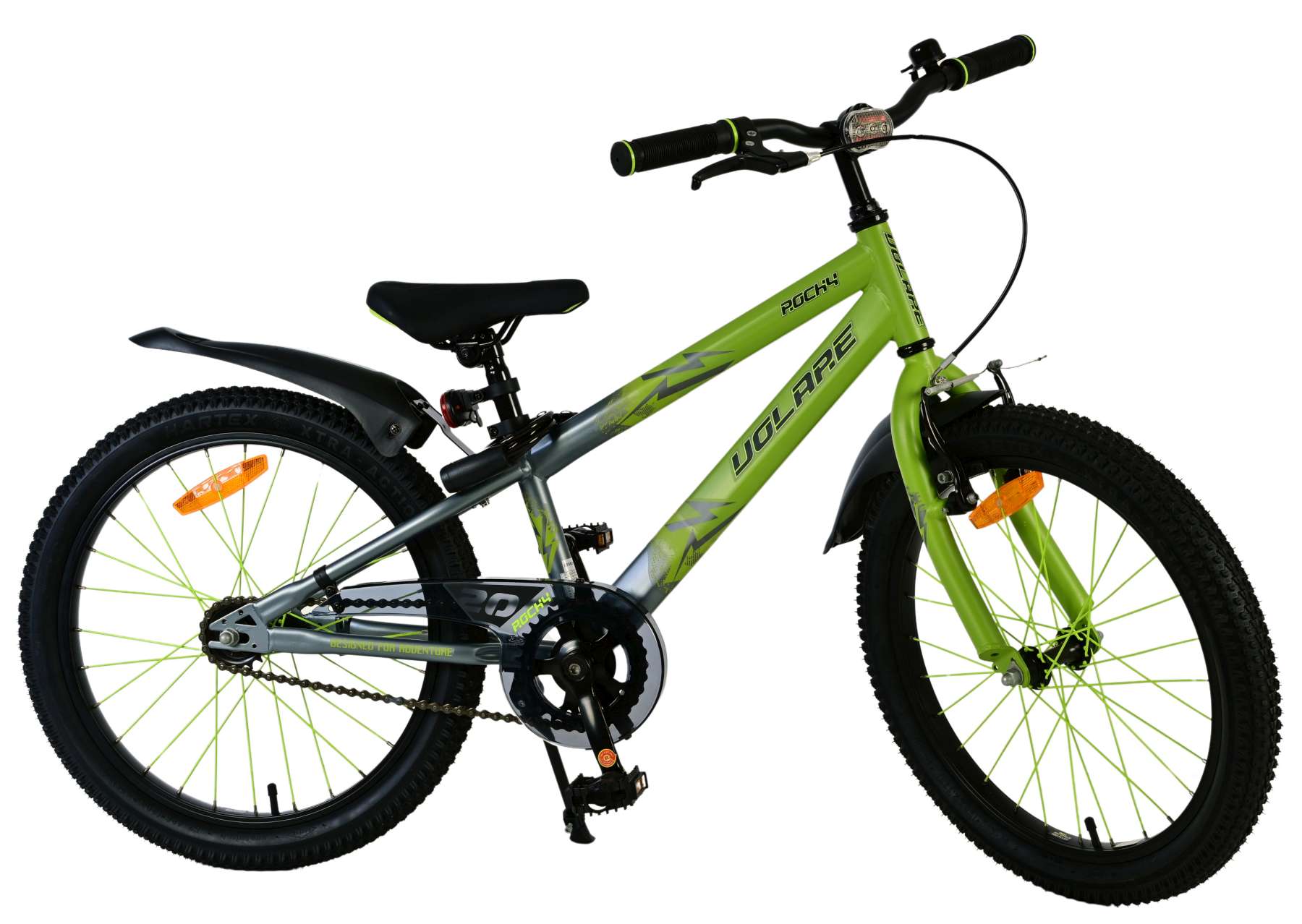 Volare Rocky Kinderfiets – Jongens – 20 inch – Groen Volare Rocky Kinderfiets – Jongens – 20 inch – Groen