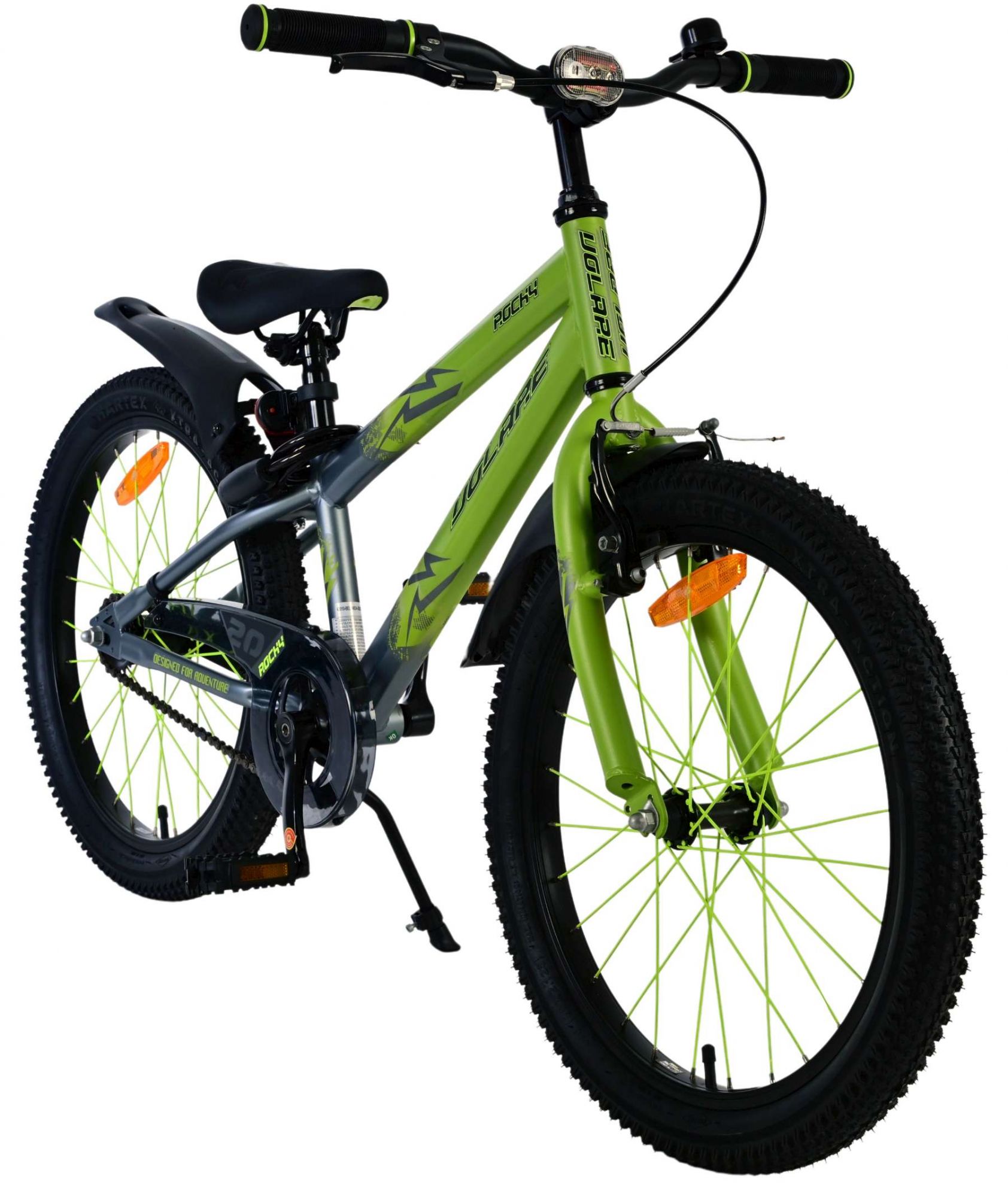 Volare Rocky Kinderfiets – Jongens – 20 inch – Groen Volare Rocky Kinderfiets – Jongens – 20 inch – Groen
