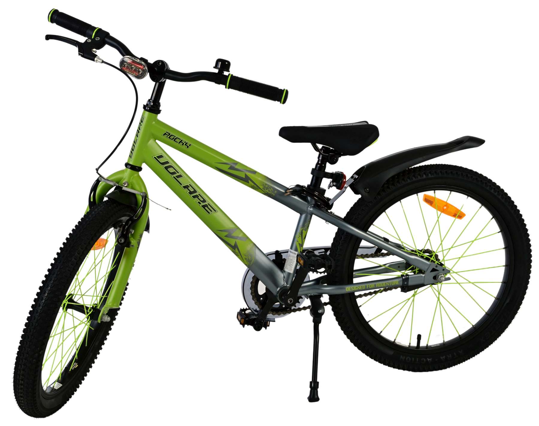 Volare Rocky Kinderfiets – Jongens – 20 inch – Groen Volare Rocky Kinderfiets – Jongens – 20 inch – Groen