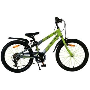 Volare Rocky Kinderfiets – 20 inch – 7 speed – Groen/Grijs