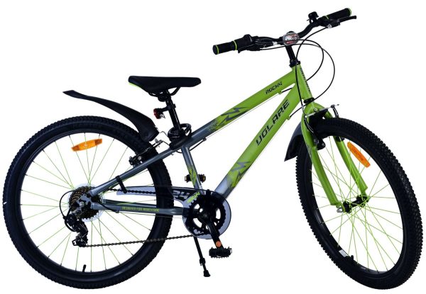 Volare Rocky Kinderfiets – 24 inch – Groen – 7 speed