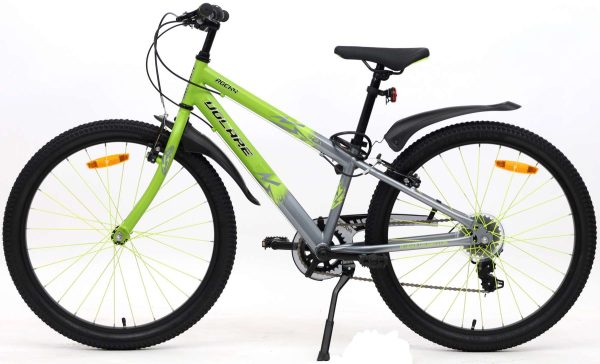 Volare Rocky Kinderfiets – 24 inch – Groen – 7 speed