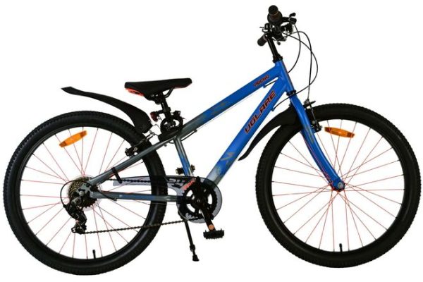 Volare Rocky Kinderfiets – 24 inch – Blauw – 7 speed