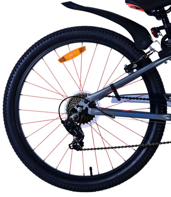 Volare Rocky Kinderfiets – 24 inch – Blauw – 7 speed