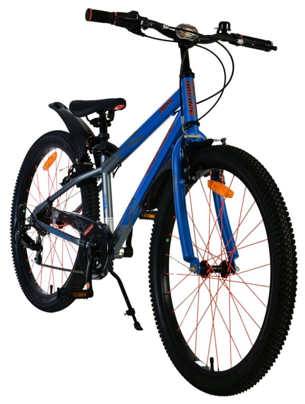 Volare Rocky Kinderfiets – 24 inch – Blauw – 7 speed