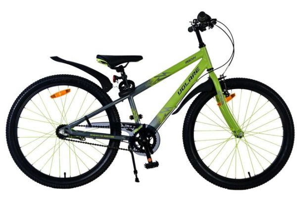 Volare Rocky Kinderfiets – 24 inch – Groen – Shimano Nexus 3 versnellingen