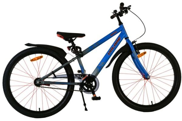 Volare Rocky Kinderfiets – Jongens – 24 inch – Blauw