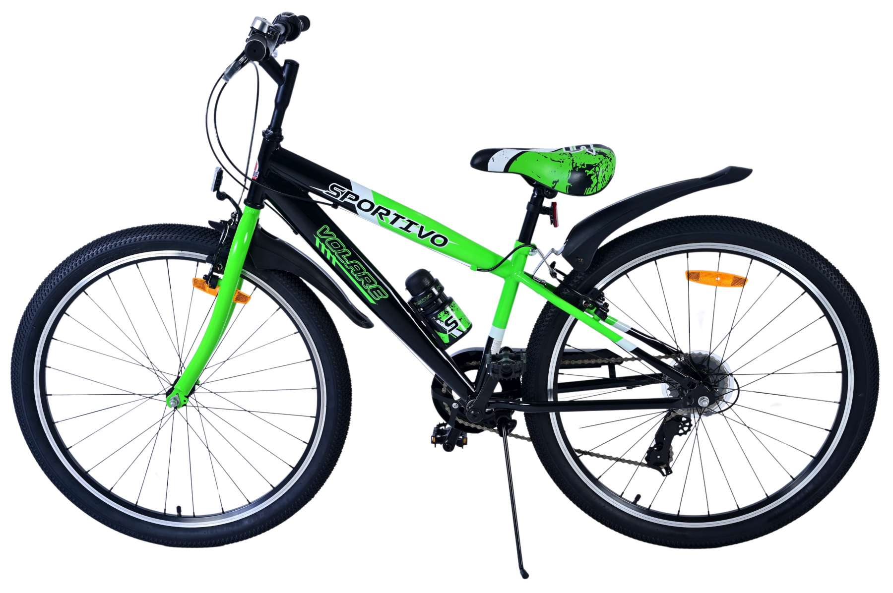 Volare Sportivo Kinderfiets – Jongens – 26 inch – Groen – 7 versnellingen