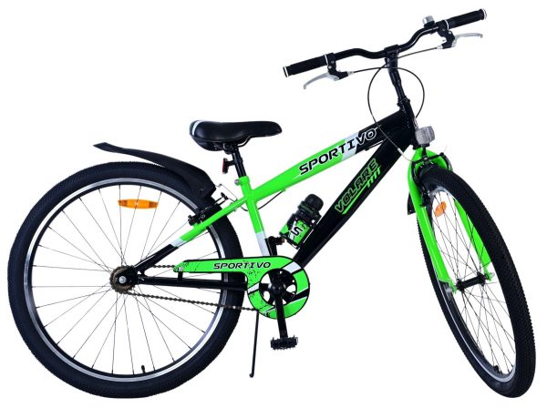 Volare Sportivo Kinderfiets – Jongens – 26 inch – Groen – Twee Handremmen
