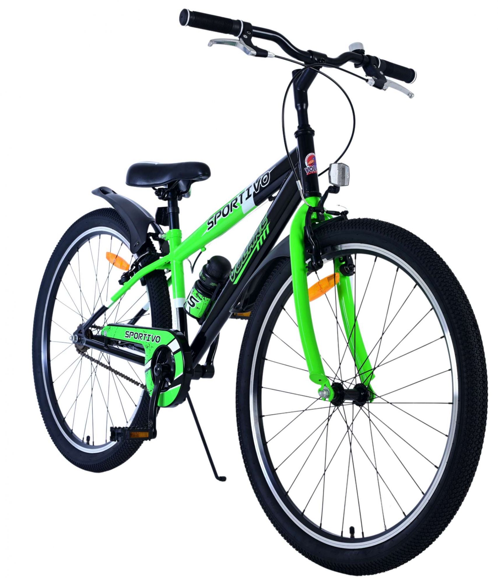 Volare Sportivo Kinderfiets – Jongens – 26 inch – Groen – Twee Handremmen Volare Sportivo Kinderfiets – Jongens – 26 inch – Groen – Twee Handremmen