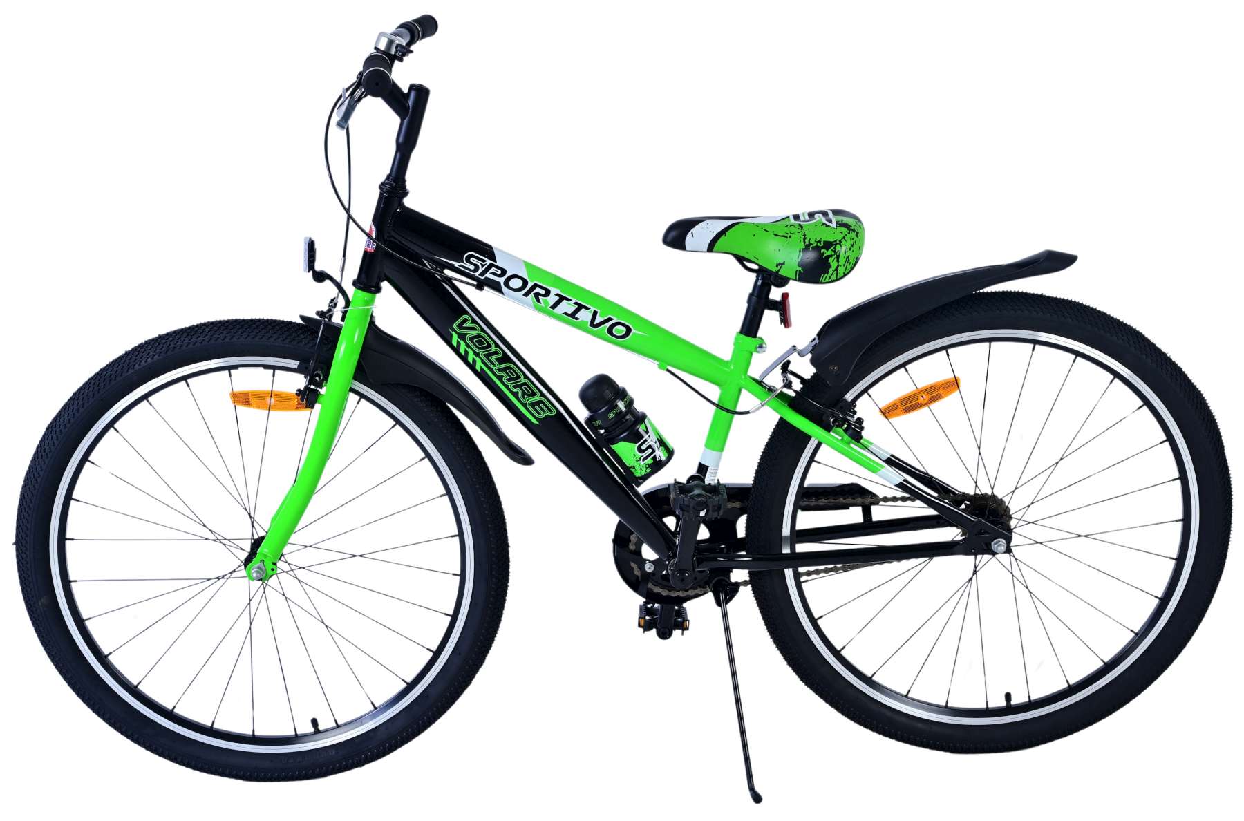 Volare Sportivo Kinderfiets – Jongens – 26 inch – Groen – Twee Handremmen Volare Sportivo Kinderfiets – Jongens – 26 inch – Groen – Twee Handremmen