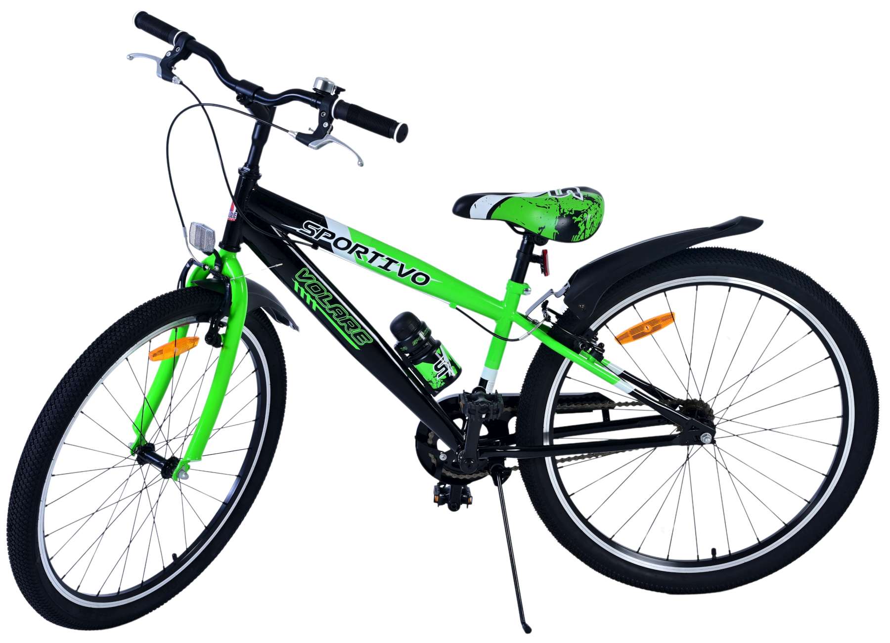Volare Sportivo Kinderfiets – Jongens – 26 inch – Groen – Twee Handremmen Volare Sportivo Kinderfiets – Jongens – 26 inch – Groen – Twee Handremmen