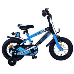 Volare Sportivo Kinderfiets – Jongens – 12 inch – Blauw Zwart