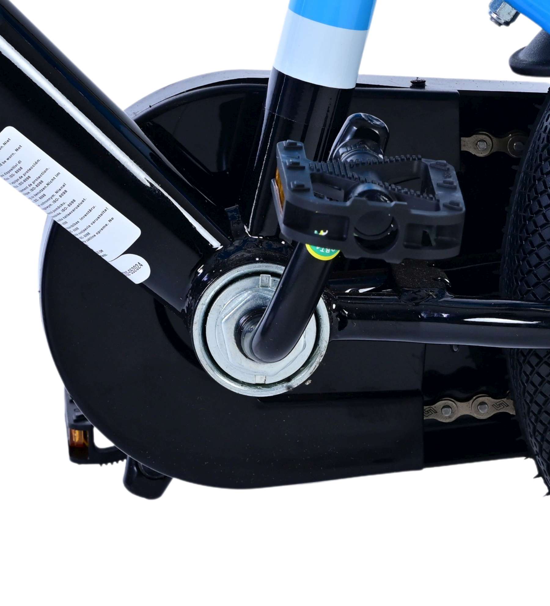 Volare Sportivo Kinderfiets – Jongens – 12 inch – Blauw Zwart – Twee Handremmen Volare Sportivo Kinderfiets – Jongens – 12 inch – Blauw Zwart – Twee Handremmen